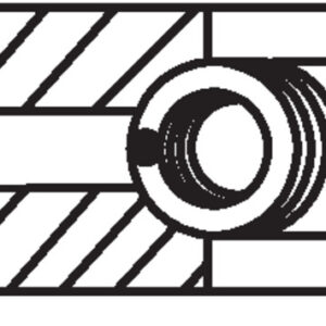 021 RS 00129 0N0   Zestaw pierścieni tłoka